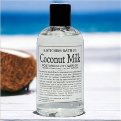 Coconut Milk - Shower Gel 8 oz. - 6 pack