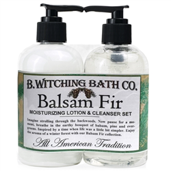 Balsam Fir Lotion & Cleanser Banded Set - 4pack
