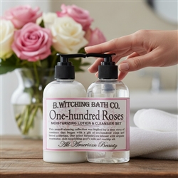 One-hundred Roses Lotion & Cleanser Banded Set - 4pack
