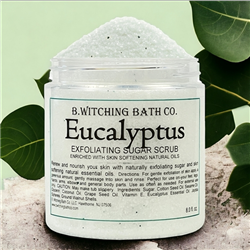Eucalyptus - Exfoliating Sugar Scrubs 8oz - 6 pack