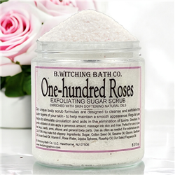 One-hundred Roses - Exfoliating Sugar Scrubs 8oz - 6 pack