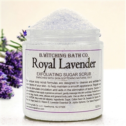 Royal Lavender - Exfoliating Sugar Scrubs 8oz - 6 pack