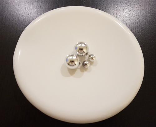 Silver Color Big Both Earring