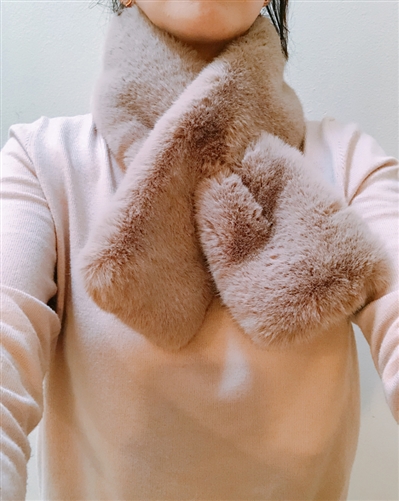 (New Color Added; Best; 2nd Reorder) Luxury Label Eco Fur (Beige/Gray/Navy/Black)