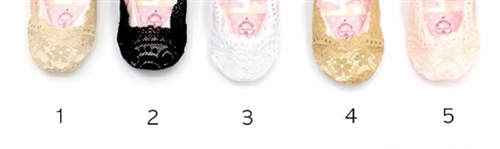 Kids Lace Socks (1~5) (S/M/L) (will ship within 1~2 weeks)