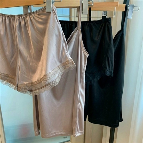 Home-wear Set (Beige/Black) (will ship within 1~2 weeks later)