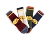 Smile Socks (White/Wine/Navy/Khaki) (will ship within 1~2 weeks later)