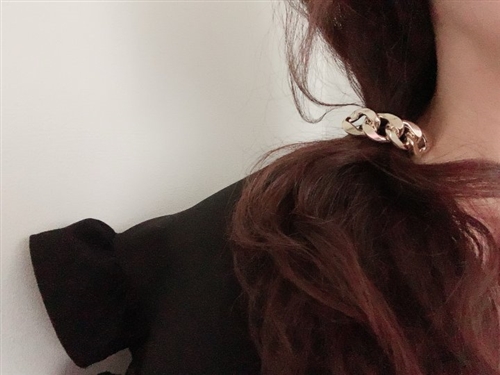 Chain Hair Band (Gold/Silver) (will ship within 1~2 weeks later)