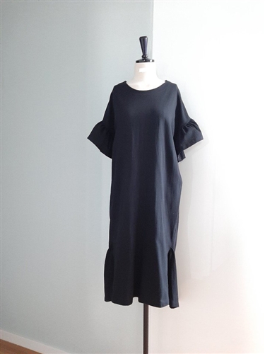 Shirring Dress (White/Pink/Mint/Black) (will ship within 1~2 weeks)