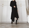 Black Lemaire Wrap Knit Dress (Ivory/Khaki/Black) (will ship within 1~2 weeks)