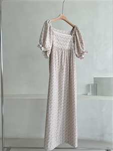 Rome Homewear Dress (Pajama Dress, Maternity Dress) (will ship within 1~2 weeks)