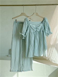 Mint Mia Set (Pajama) (will ship within 1~2 weeks)