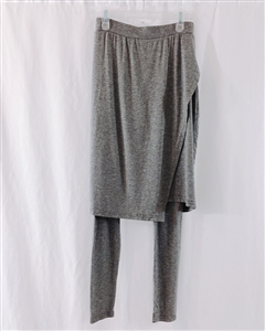(Event; Final Sale) Gray Skirt Leggings 113