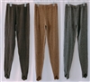 (Event; Final Sale) Cashmere Wool Leggings Brown + Beige + Gray Set 213