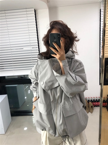 AC Jumper (Gray/Black)(will ship within 1~2 weeks)