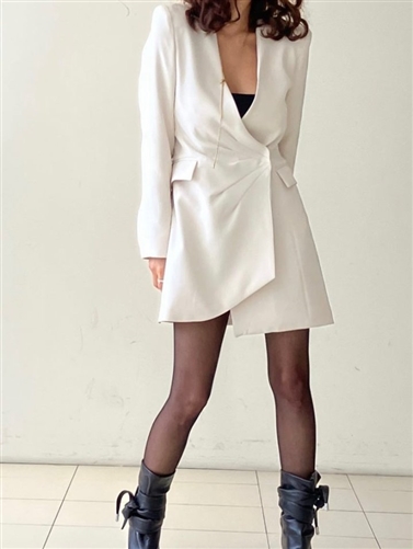 Ivory Jacket Dress (will ship within 1~2 weeks)