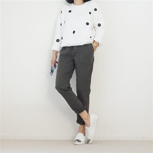 (2nd Reorder) Khaki Pocket String Pants (S)