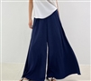 Navy Cool Celine Wide Pants (will ship within 1~2 weeks)