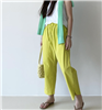 Lime Cotton Pants (will ship within 1~2 weeks)
