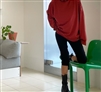 Black Skinny Half Pants (S/M/L) (will ship within 1~2 weeks)