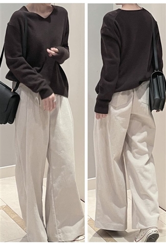 Cream DIO Corduroy Pants (will ship within 1~2 weeks)