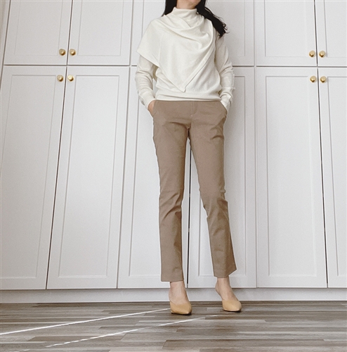 Beige Fen Lux Pants (will ship within 1~2 weeks)