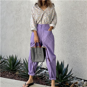 Purple Color Pants (will ship within 1~2 weeks)
