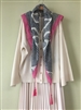 (Pre-Order) Dark Pink Tassel Scarf (will ship within 1~2 weeks)