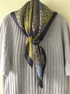 (Pre-Order) Yellow Silk Scarf (will ship within 1~2 weeks)