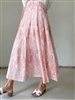 Print Skirt (Pink/Beige) (S/M) (will ship within 1~2 weeks)