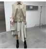 Beige Wrap Skirt (will ship within 1~2 weeks)