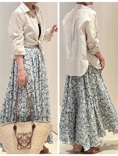 Joseph Skirt (Black/Khaki/Brown) (will ship within 1~2 weeks)