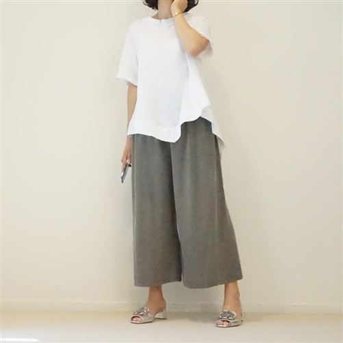 (3rd Reorder) White Unbalanced Loose T