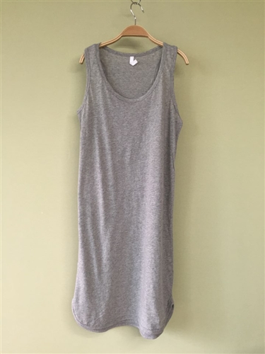 (Best; Back-Order; 2nd Reorder) Gray Long Sleeveless T (will ship within 1~2 weeks)
