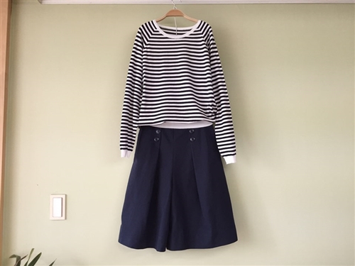 White Stripe Soft Knit