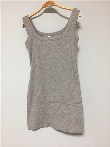 (Pre-Order) Gray Supima Cotton Sleeveless Top (will ship within 1~2 weeks)