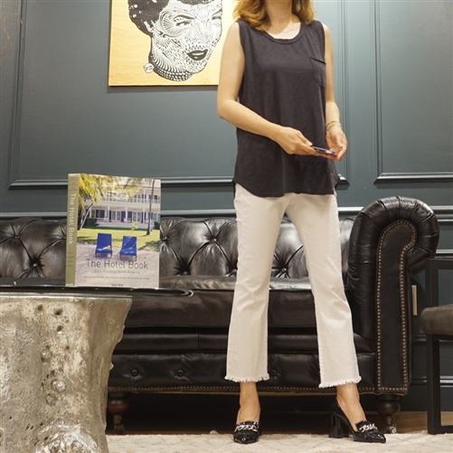 (Best; 2nd Reorder) Charcoal Pocket Sleeveless Top