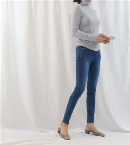 (Best; 2nd Reorder) Vince Turtleneck T (Ivory/Gray/Blue/Brown/Black) (will ship within 1~2 weeks)