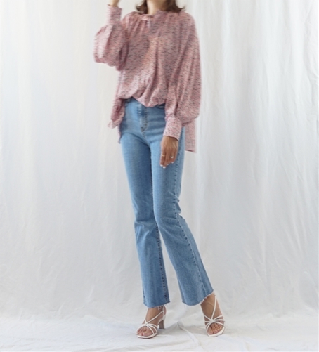 Ma Blouse (Blue/Pink/Black) (will ship within 1~2 weeks)