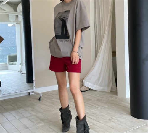 Gray Paris Top (will ship within 1~2 weeks)