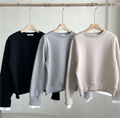 (Best!) Double Sleeves MTM (Beige/Black/Gray) (will ship within 1~2 weeks)