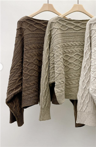 Khaki Herme Knit (will ship within 1~2 weeks)