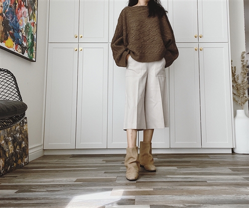 Brown Herme Knit (will ship within 1~2 weeks)