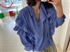 Purple Isabel Blouse (will ship within 1~2 weeks)