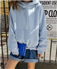 Blue Hoodie  (will ship within 1~2 weeks)
