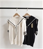 Dio  Sailor Knit(Ivory/Black)  (will ship within 1~2 weeks)