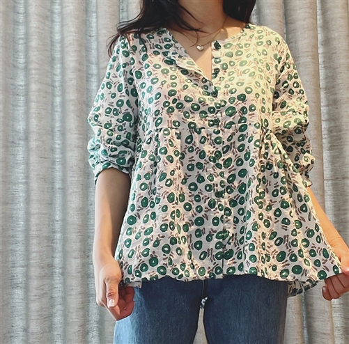 Kenz Blouse  (will ship within 1~2 weeks)