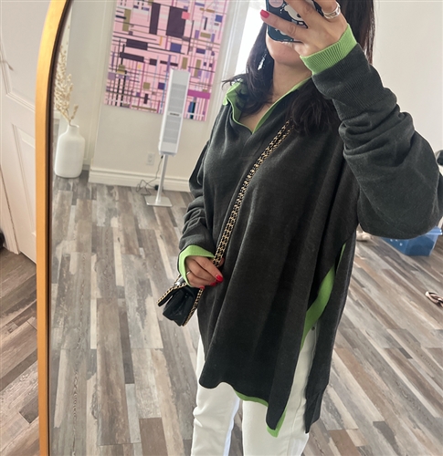 Charcoal Saint  Knit (will ship within 1~2 weeks)
