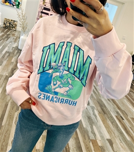 Pink Miami MTM Top (will ship within 1~2 weeks)