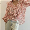 Pink Sezanne Blouse (will ship within 1~2 weeks)